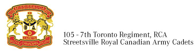 105 – 7th Toronto Regiment, Royal Canadian Artillery Royal Canadian Army Cadets